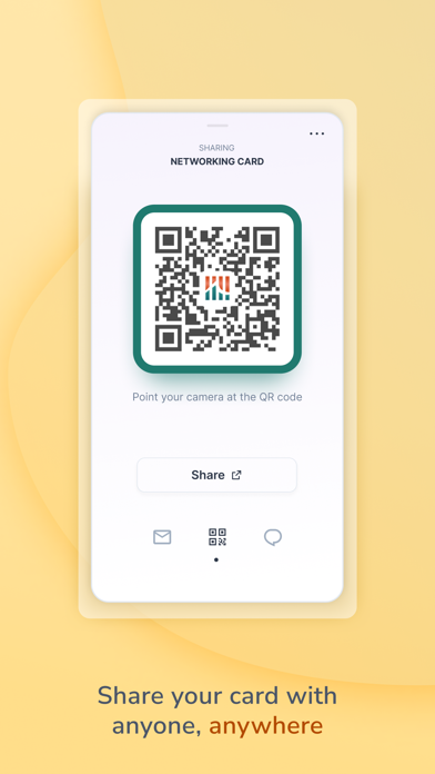 HiHello: Digital Business Card Screenshot