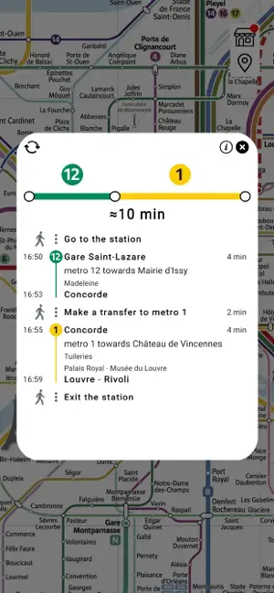 Paris Metro: Offline Map screenshot 2