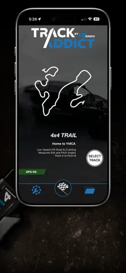 Скриншот TrackAddict Pro на iPhone 3