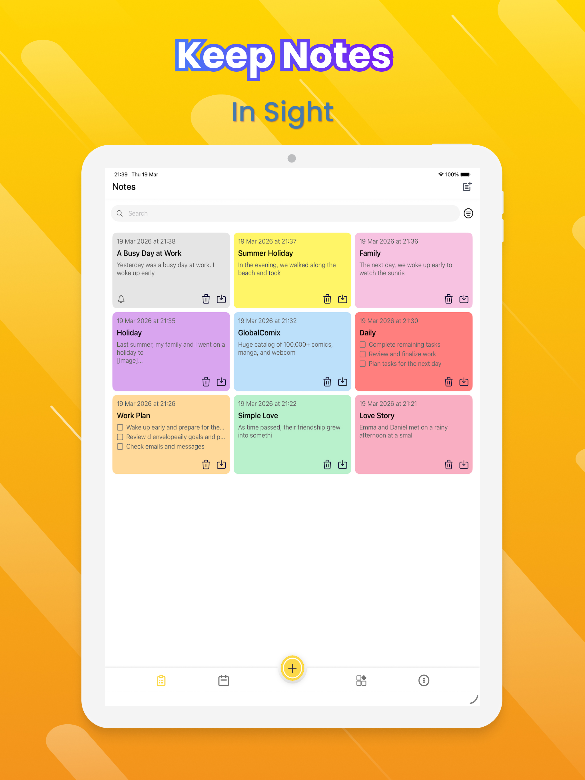 Color Note - Add Simple Sticky
