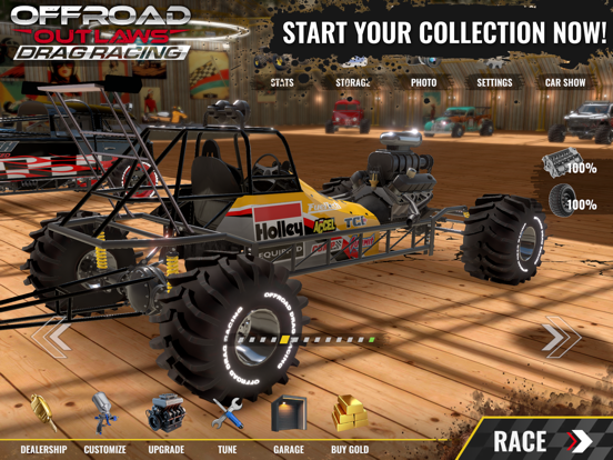 Screenshot #4 pour Offroad Outlaws Drag Racing