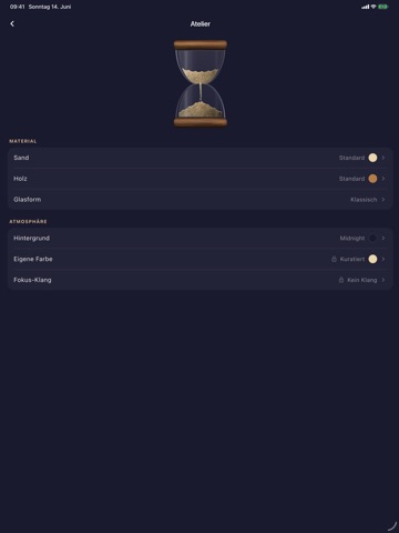 FlowSand Focus Timer iPad screenshot