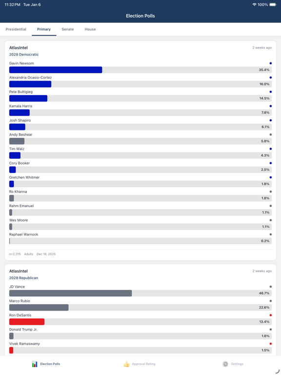 Screenshot #6 pour Election Tracker