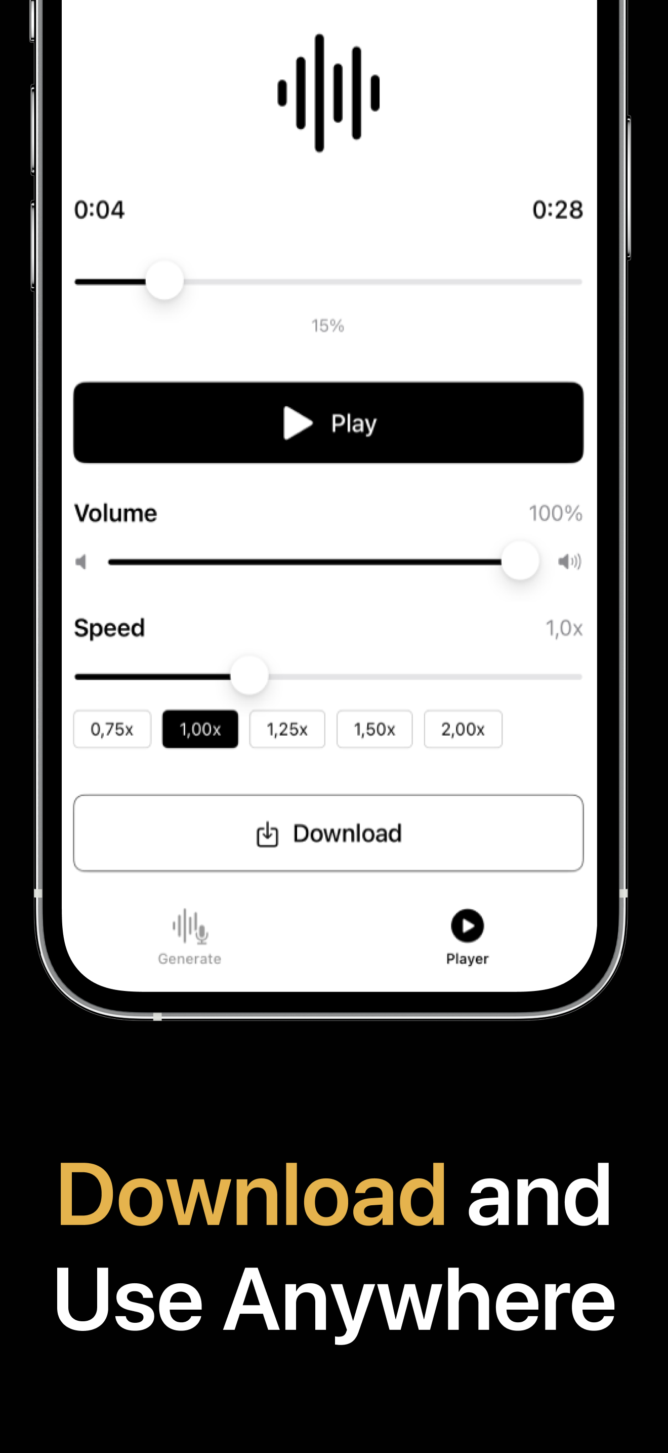 Text to Speech AI – VoiceText screenshot 3