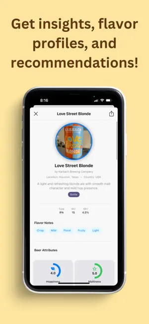 Brewzy: AI Beer Journal & Scan screenshot 3