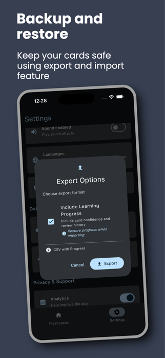 Flashcards AI App Screenshot 8 of 8
