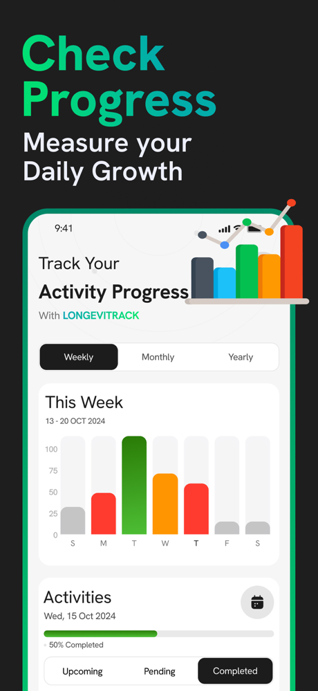 Progress Tracker: Longevitrack Info on United States App Store - App ...