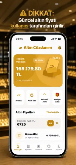ALTIN CÜZDANIM iPhone Ekran Görüntüsü 1