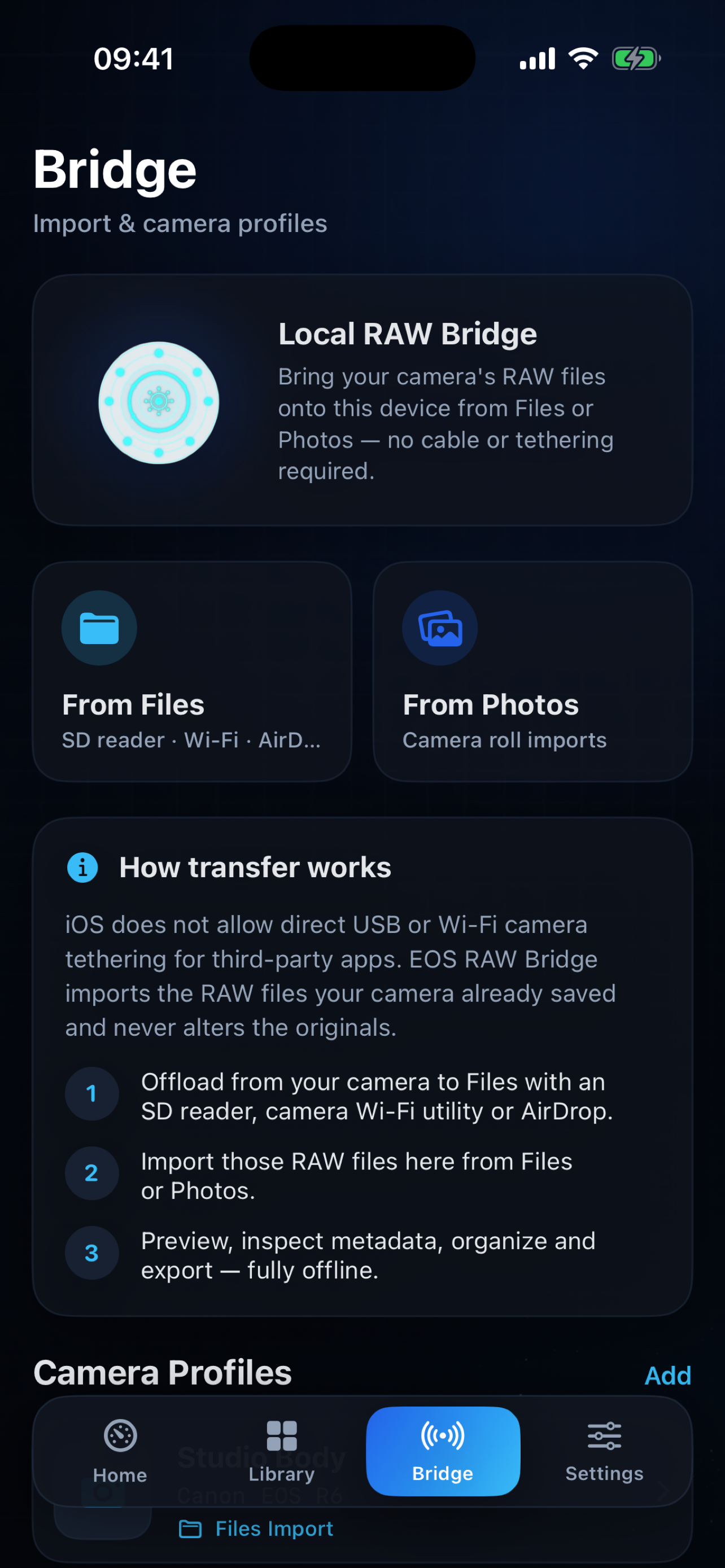 EOS RAW Bridge screenshot 6