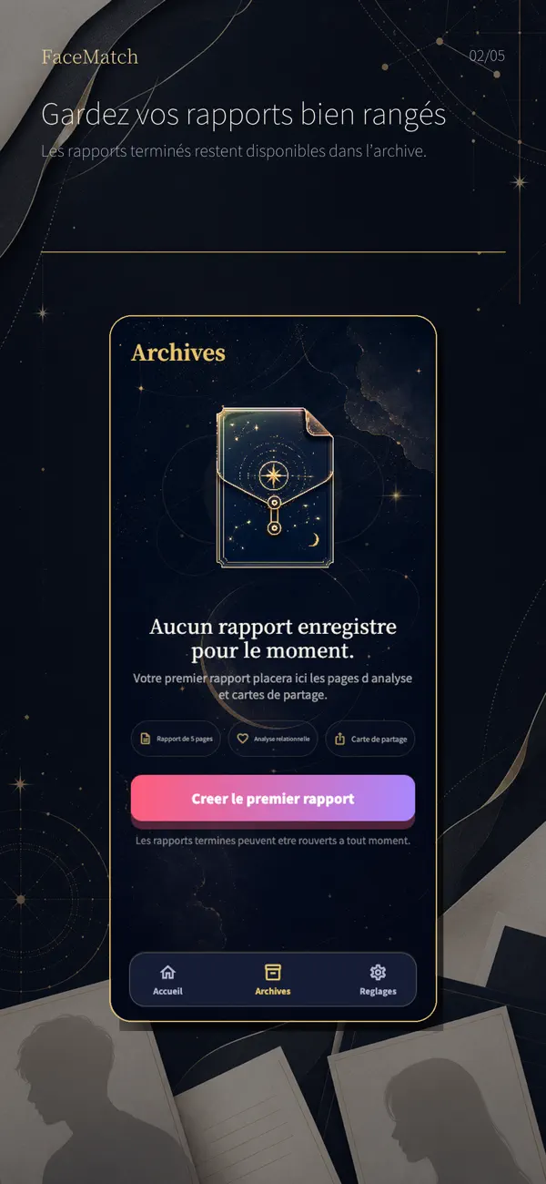Screenshot #2 pour VisageMatch Rapport