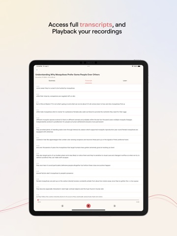 Notable - Ai Note Taker iPad screenshot