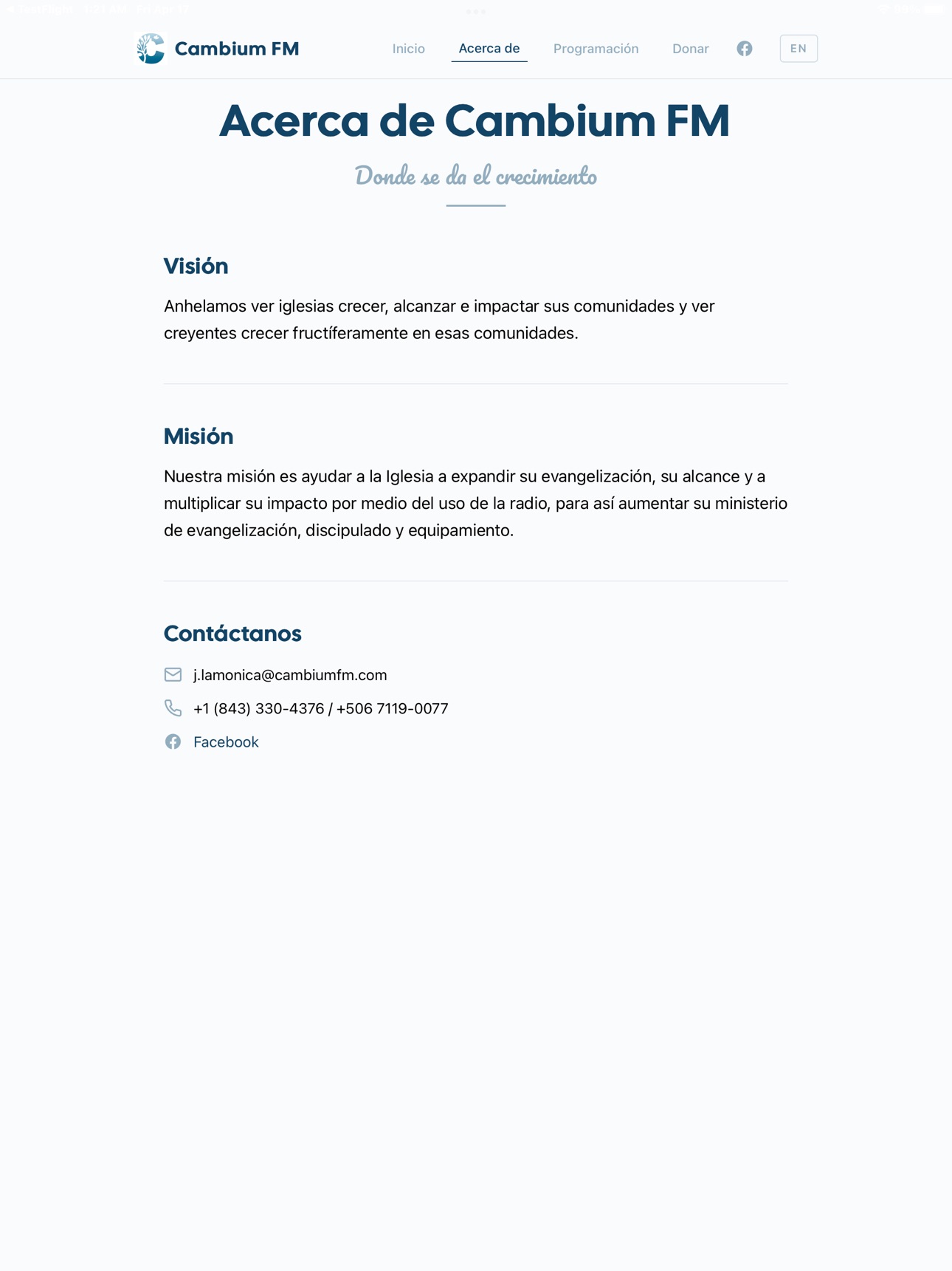 Screenshot 6 of Cambium FM