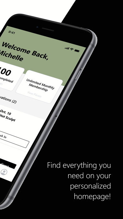 Pure Motion Pilates iPhone screenshot 2 - Health & Fitness app
