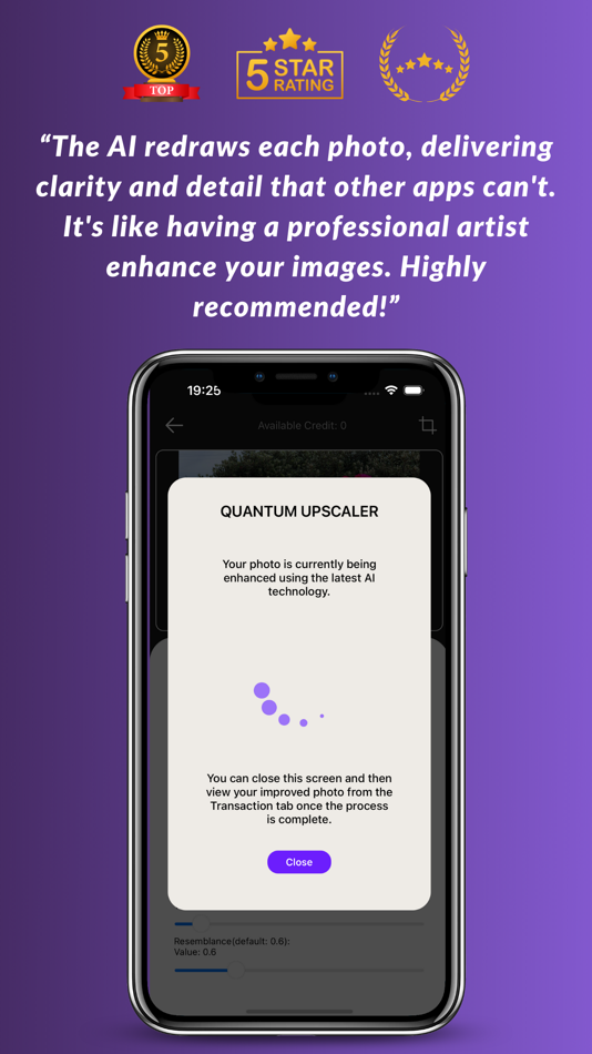#4. Quantum Upscaler & Photo Fix (iOS) Podle: Perdus Labs