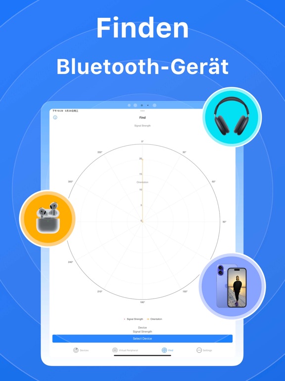 BlueTools Bluetooth Assistant iPad screenshot 2