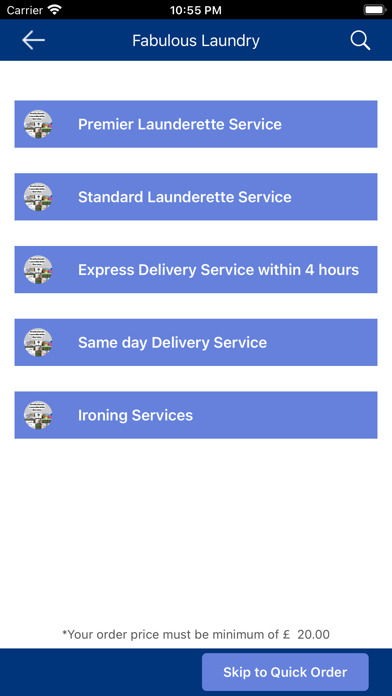 Screenshot #2 pour E Launderette Express