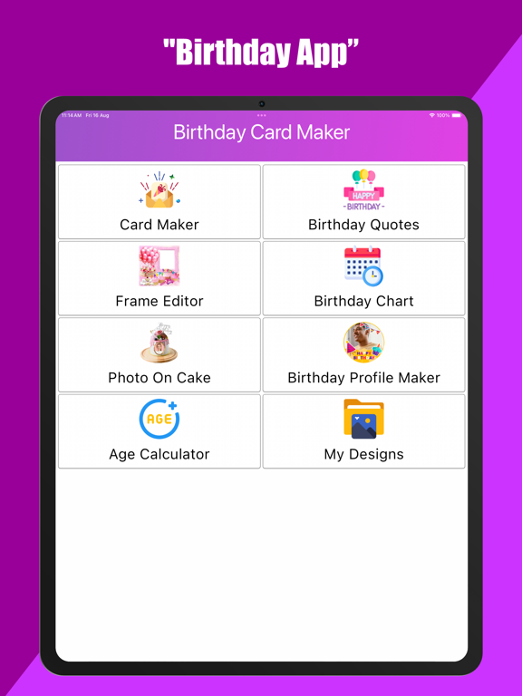 Birthday Card Maker - Ecards