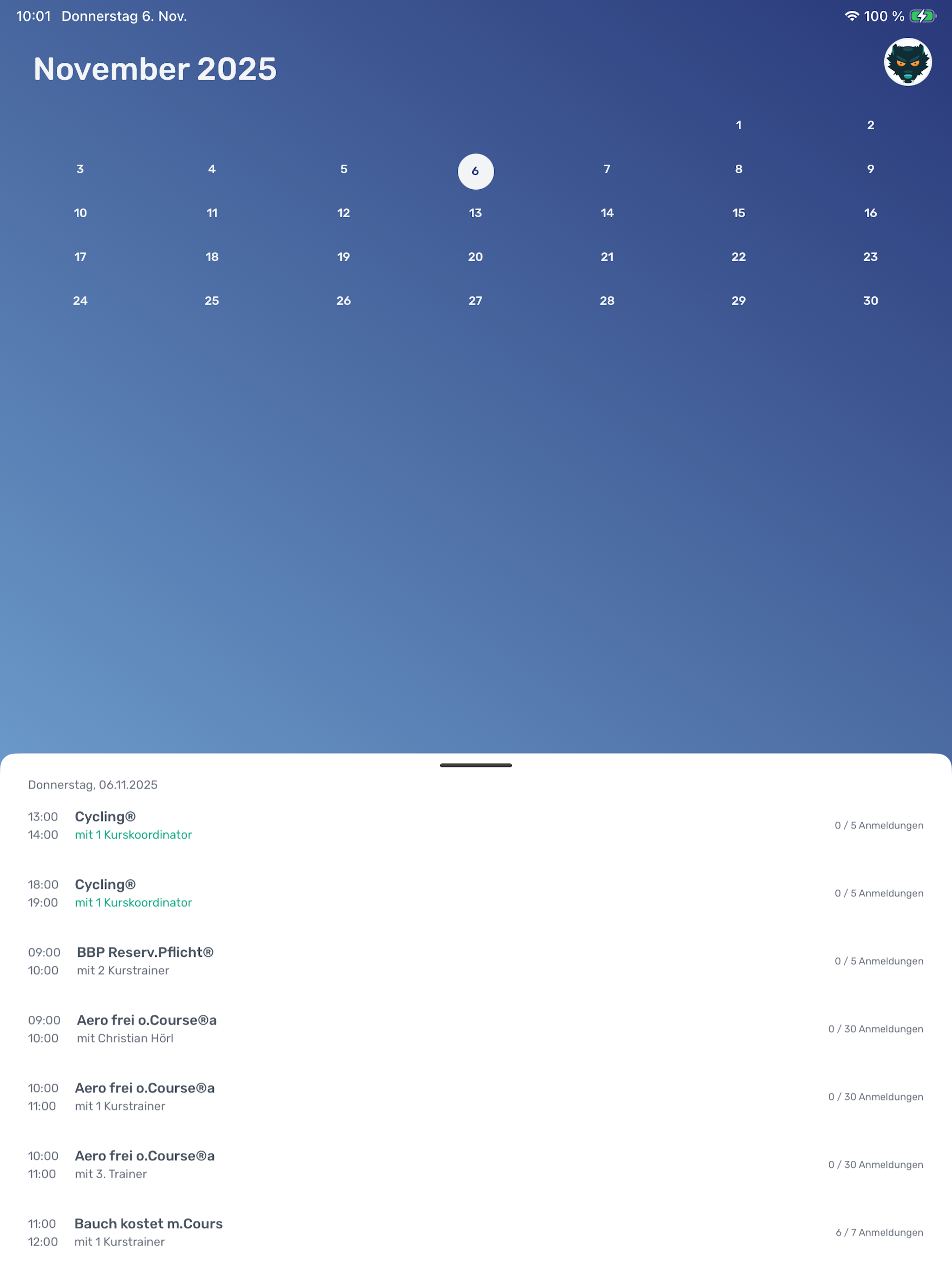 DSB Kurstrainer App