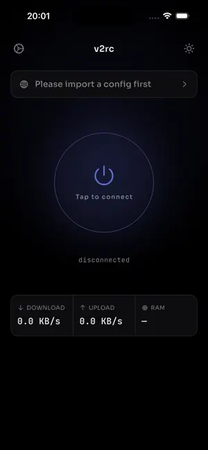 V2RC: V2Ray Config Manager iPhone screenshot 2