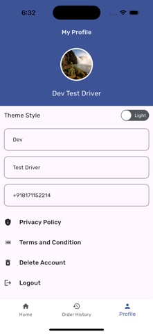 Vinay Farms Delivery Partner screenshot