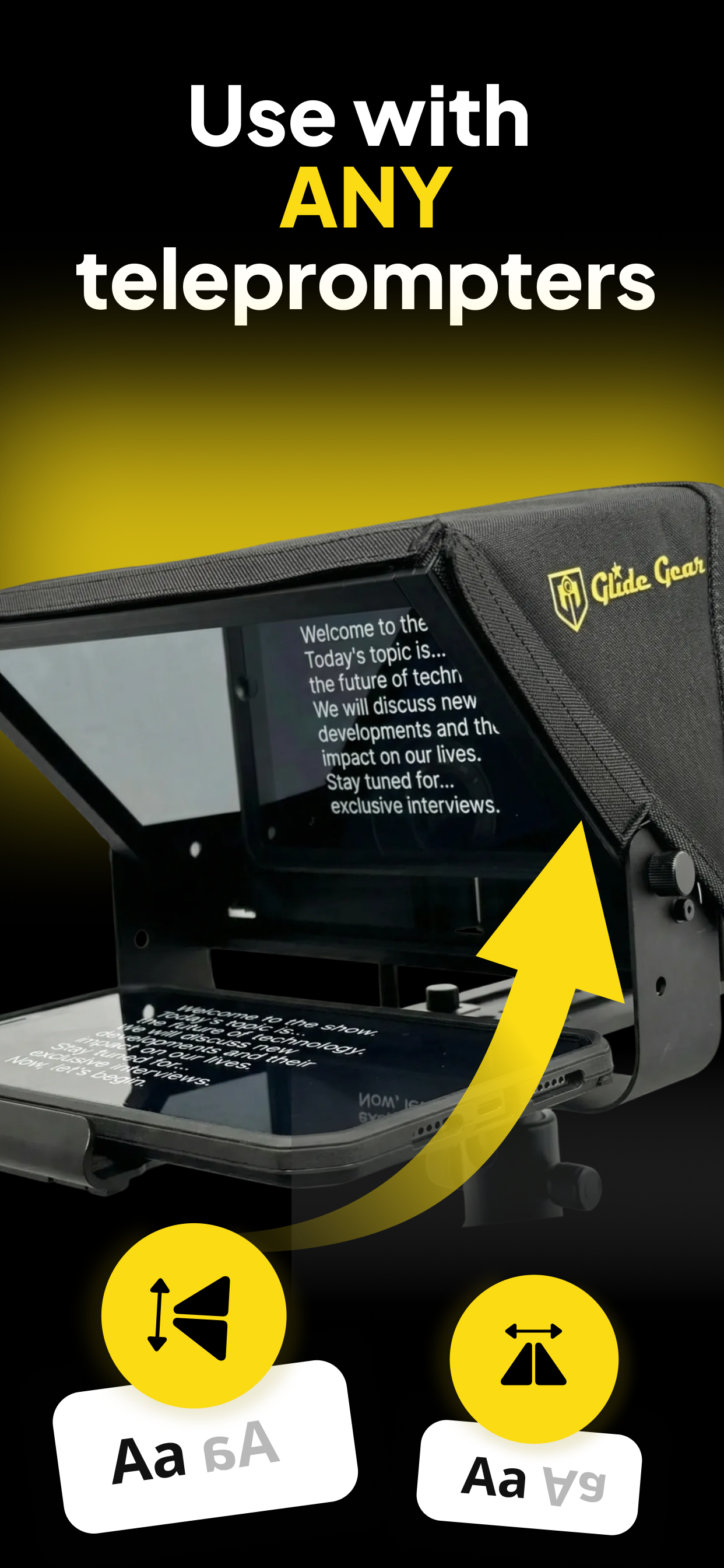 GlideGear: AI Teleprompter Pro screenshot 3