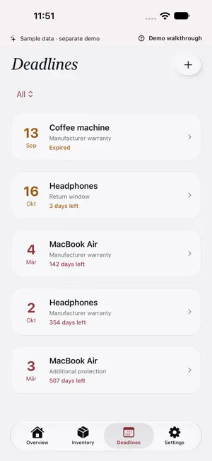 Item & Warranty Pass screenshot 3