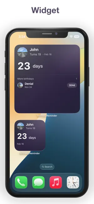 Birthday Reminder & card screenshot 1