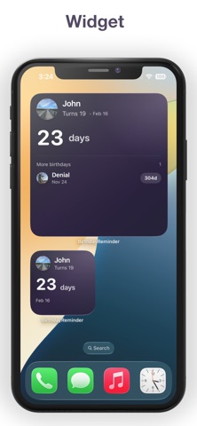 Birthday Reminder & card Screenshot 1 of 5