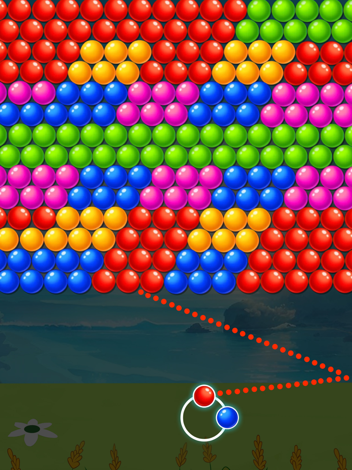 거품 공 팝 사수 게임