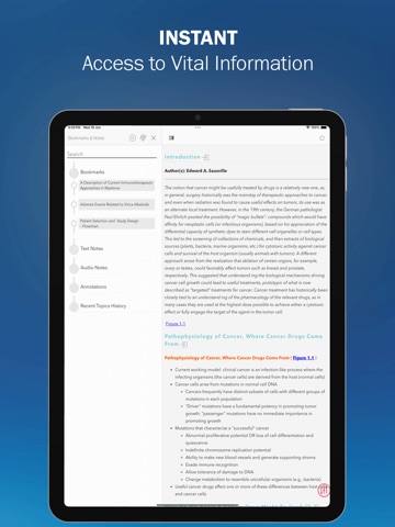 Cancer Pharmacology Manual iPad screenshot