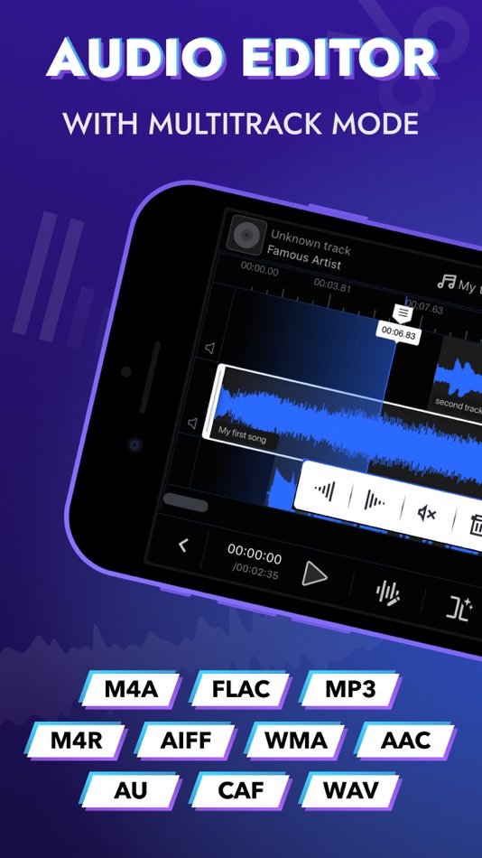 #1. Audio Editor Tool: Edit Music (iOS) De: Music Paradise, LLC
