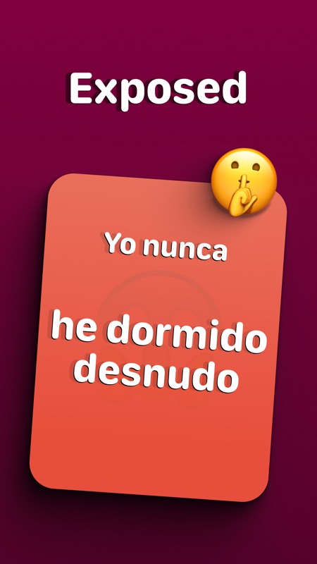 Yo nunca, nunca screenshot 3