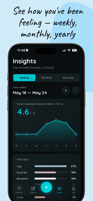 Tranquilo: Journal & Mood Screenshot 3 of 6