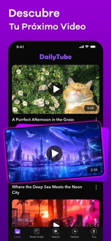 DailyTube - Local Media Player iPhone screenshot 1