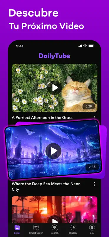 DailyTube - Local Media Player screenshot 1 of 5