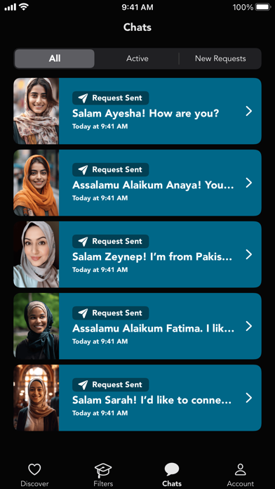 Hayah: Salam Single Muslim Screenshot