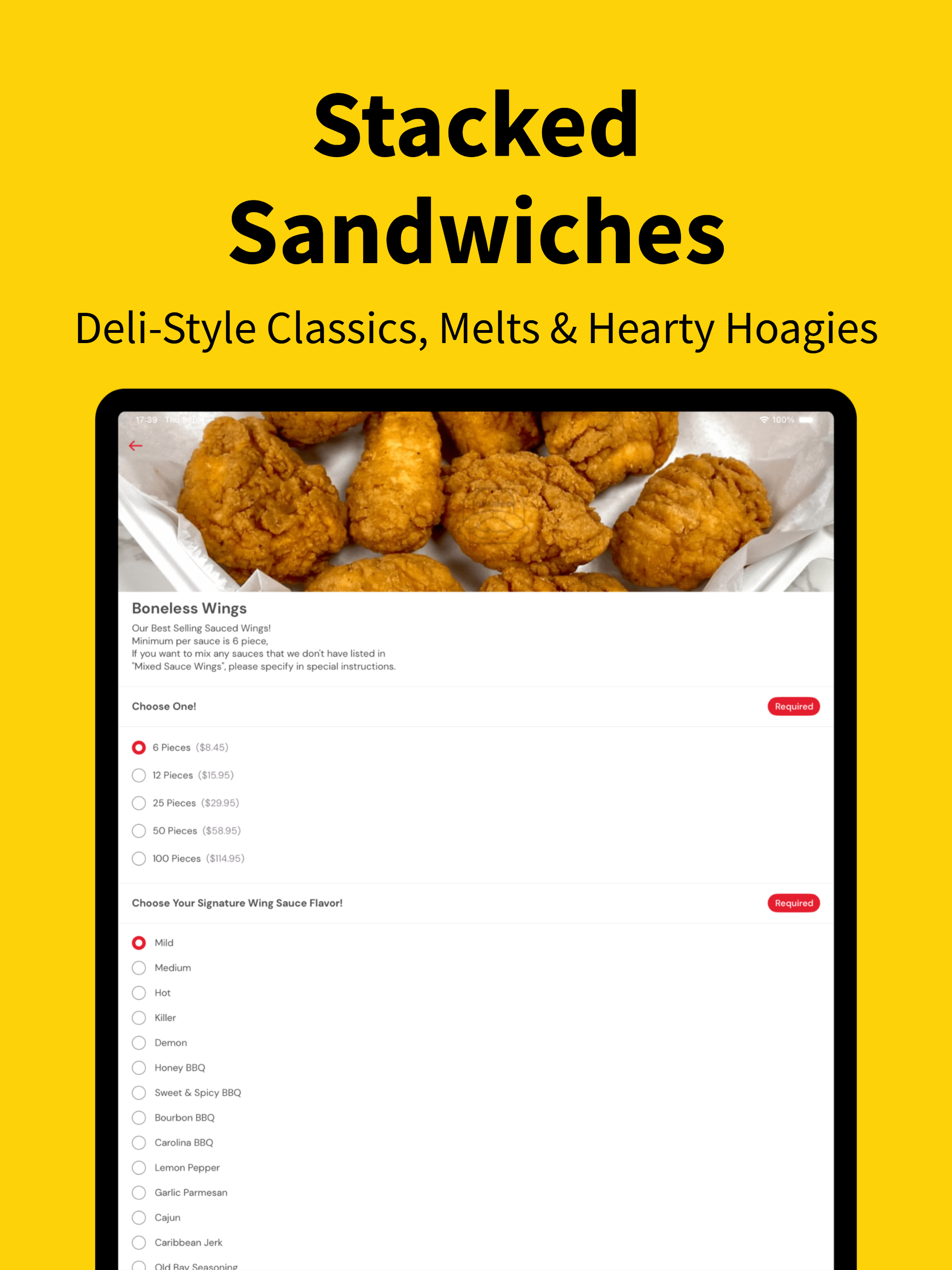 Fat Boys Wings & Sandwiches