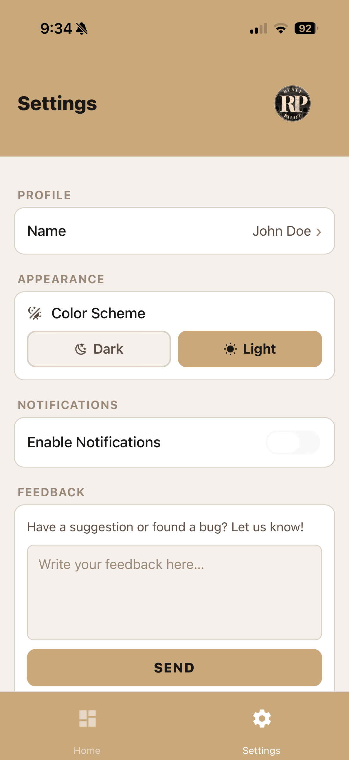 Rusty Pilot Reminders screenshot 6