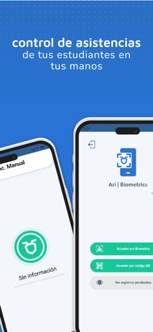 Ari Biometrics iPhone screenshot