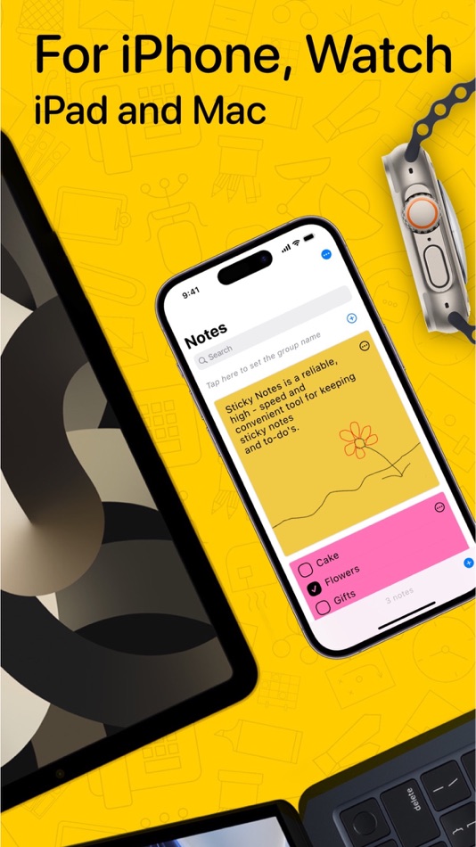 #8. Sticky Note Widget. Stickies (macOS) 由: Vitaly Kuz'menko