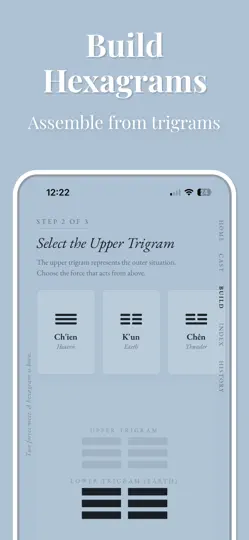 Screenshot von I Ching - Mobile Divination auf dem iPhone 2