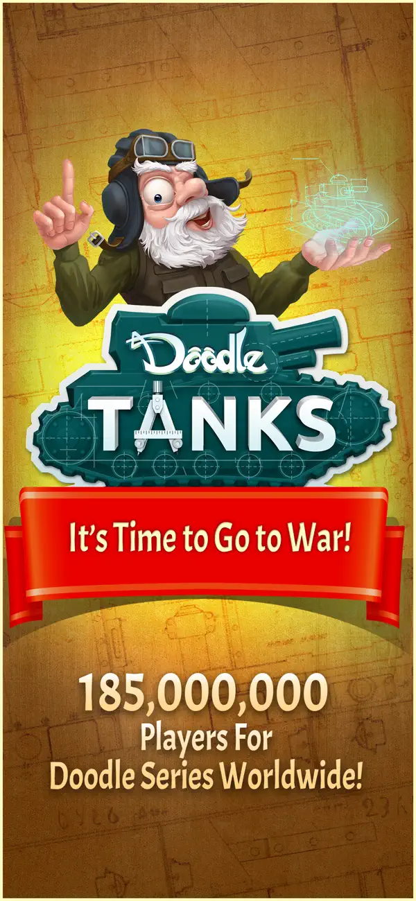 #1. Doodle Tanks™ (iOS) By: JoyBits Ltd.
