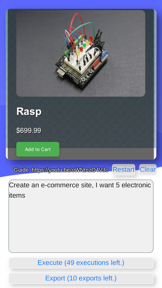 NoCodeSites Ai Website Builder screenshot