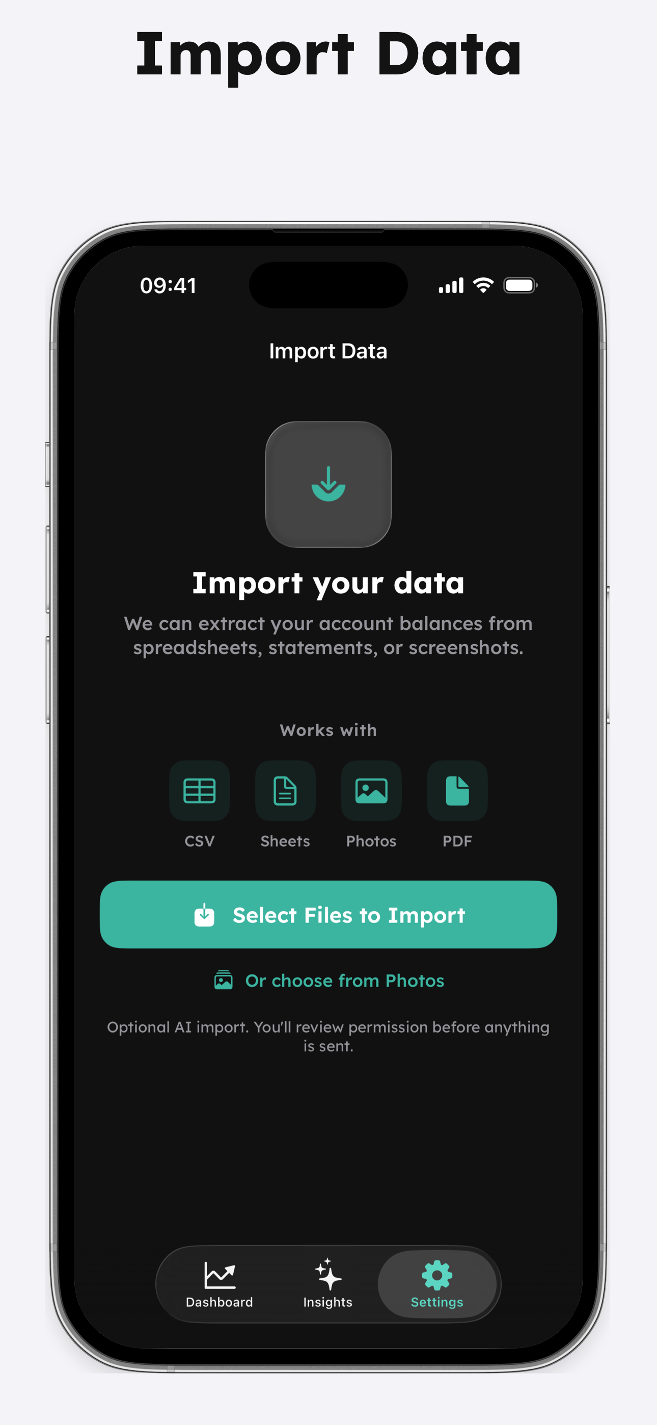 Kore: Net Worth Tracker screenshot 4