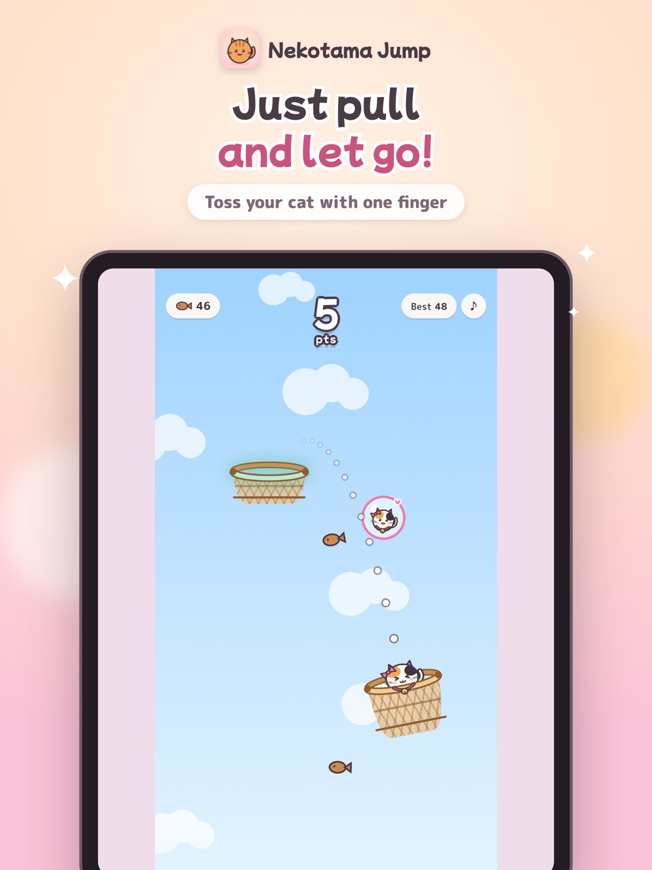 Screenshot 7 of Nekotama Jump: Cat Toss