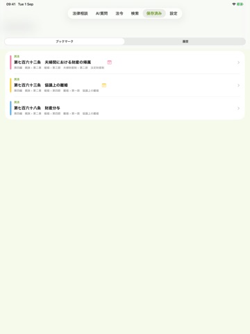 六法先生AI iPad screenshot