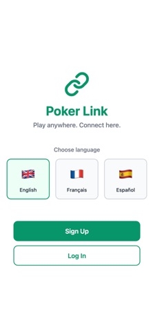 PokerLink - App screenshot