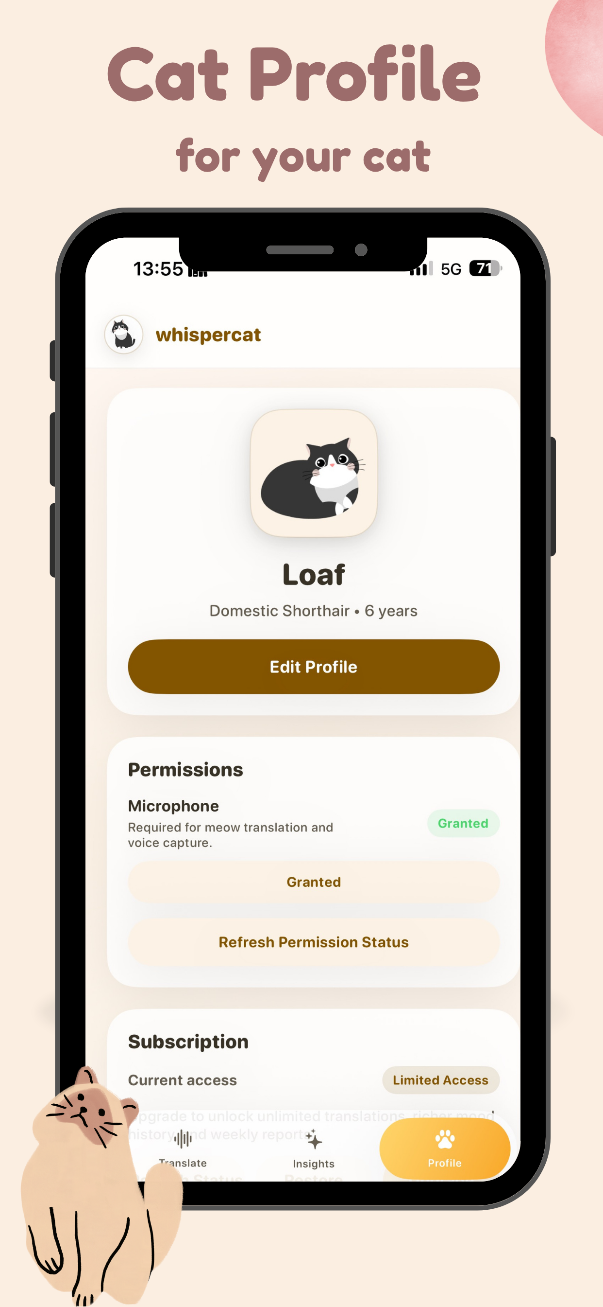Cat Translator Cat to Human AI screenshot 5