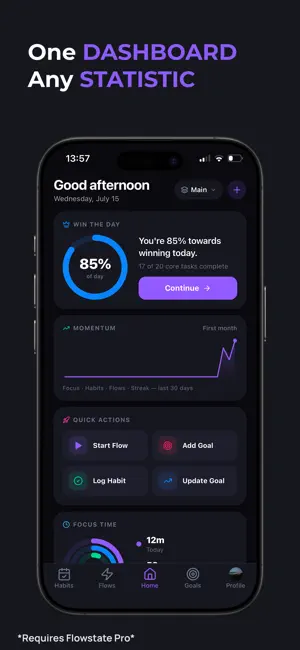 Flowstate | Self Improvement screenshot 1