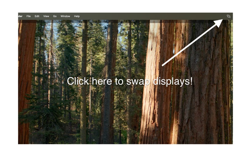 DisplaySwap app screenshot